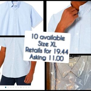 Blue/white Mens button up